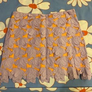 Vintage Milly Cut-Out Skirt